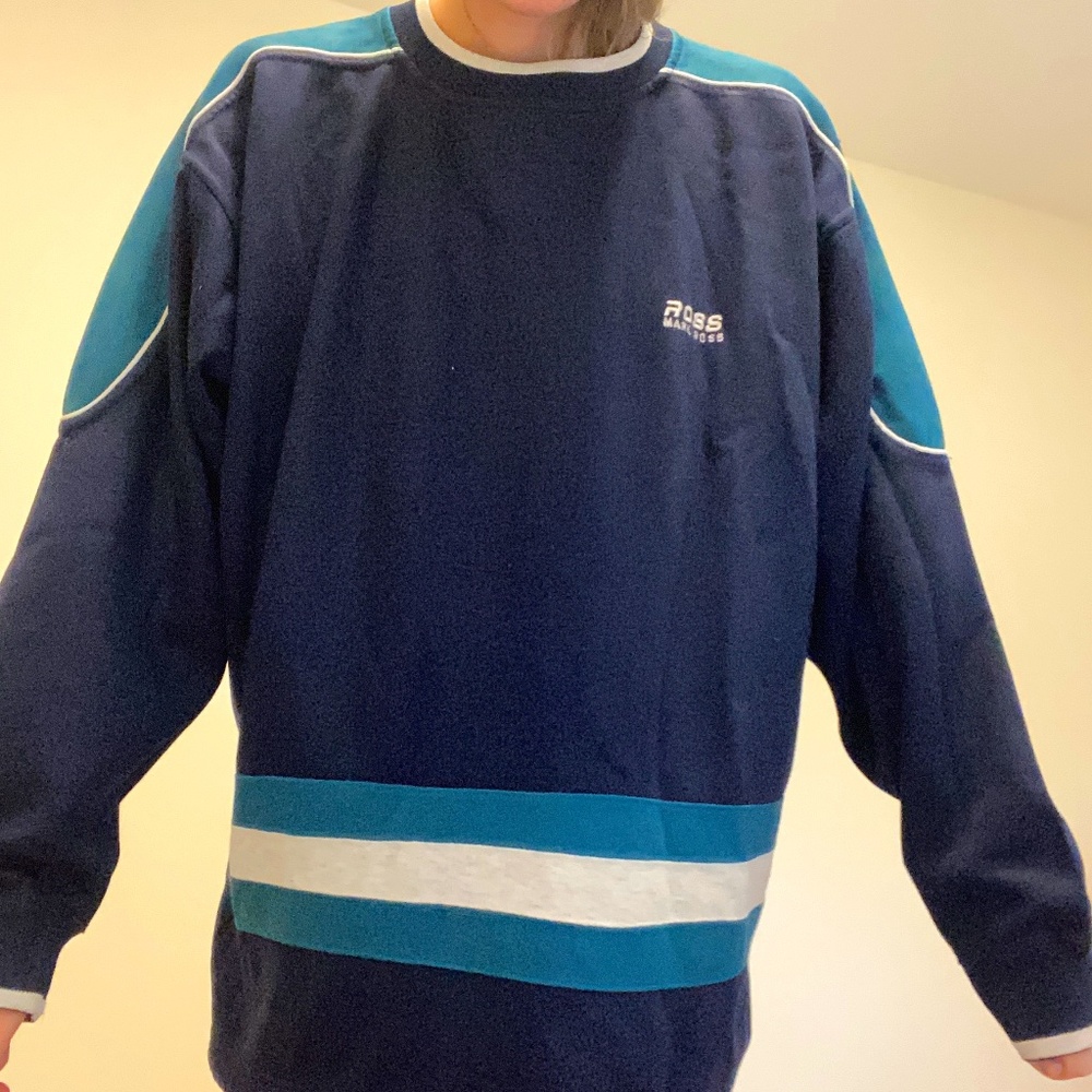 Thrifted Oversized Crew Neck, Size Large, from Mark Ross